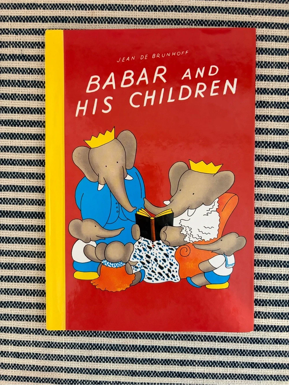 Babar and His Children Kids Book - Red